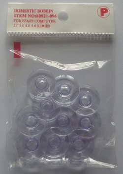 Bobbins Pfaff Expression, plastic-transparent (10 pcs)